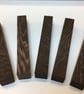 Wood Pen Blanks - Oak, Ash, Walnut, Wenge, Redwood - Pack of 5
