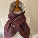 Neck warmer scarf
