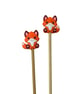 Stitch stoppers for knitting needles in dragon and animal shapes , silicone - Image 6