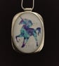 Large Dancing Unicorn Pendant - Image 6