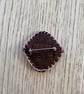 Handmade "Be Kind" Felt Badge – Cute Embroidered Positive Message Pin Badge - Image 3