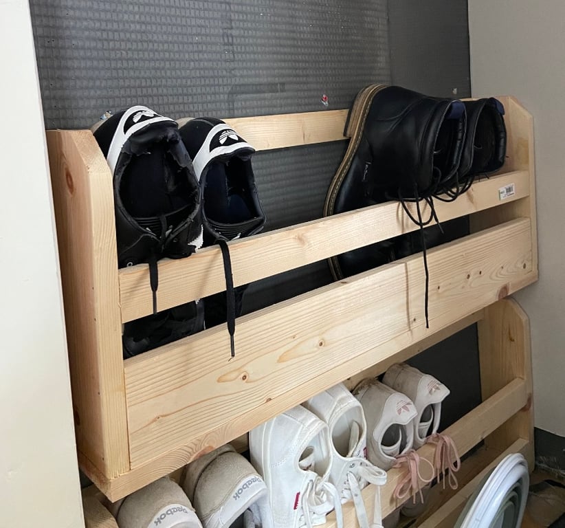 Shoe rack -made to measur