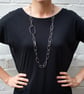Statement Sterling Silver Handmade Chain Necklace - Image 1
