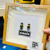 OASIS - Framed custom Lego minifigures - Rock and Roll