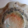 Peachy Textured Ceramic Dish