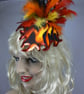 Fire fascinator hat - Image 2