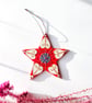 Handcrafted Christmas Decorative Hanging Ornament - Image 1