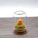 small glass wisp keepsake figure