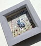 Bunny Art Frame, Bunny Gift,  Gift for Her, 7.5cm 