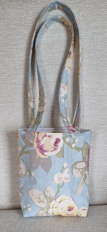 The Mini Maria Tote Bag - Pastel Roses