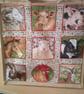 Medium Jute Bag with Farm Animals Pocket - Image 3