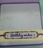 Easel Style Pansy Birthday Card - Image 4