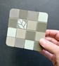 Coaster Set - Two Mosaic Chequerboard Coasters - Image 5
