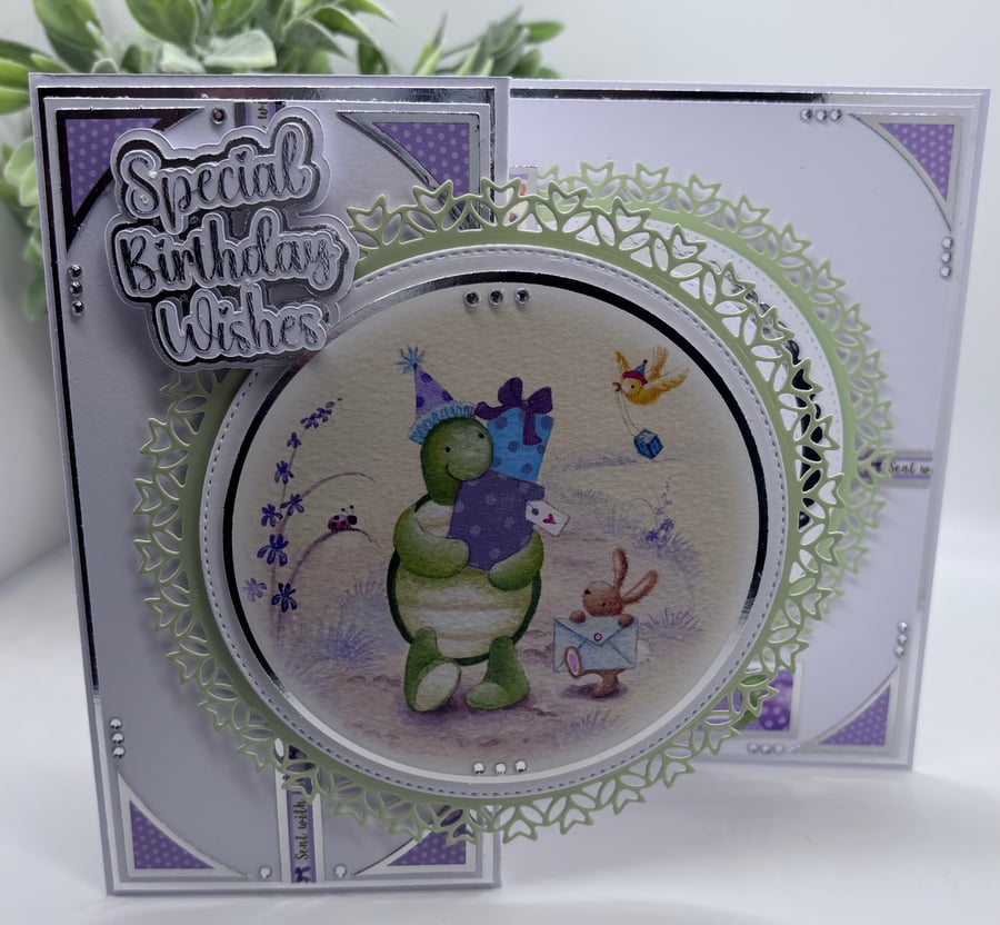 Little Boy or Girls Z-fold Birthday Card