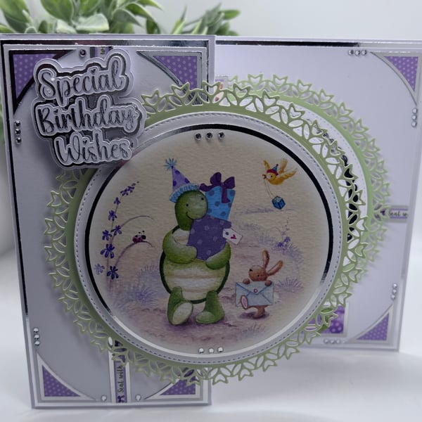 Little Boy or Girls Z-fold Birthday Card