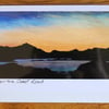 New Dawn on the Coast Road Card