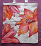 Hand-painted Floral Tote Bag