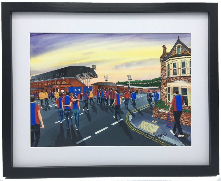 Crystal P, Framed & Unframed Art Print Palace Football Club FC, Stadium Gift