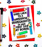 Good Luck Wonderful Granddaughter On Your First Day at School From Grandparents - Image 6