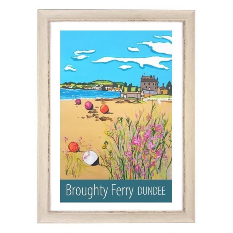 Broughty Ferry, Dundee - white frame