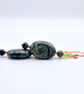 Green Kambaba Jasper Earrings With Peridot, Birthday, Anniversary Gifts For Her
