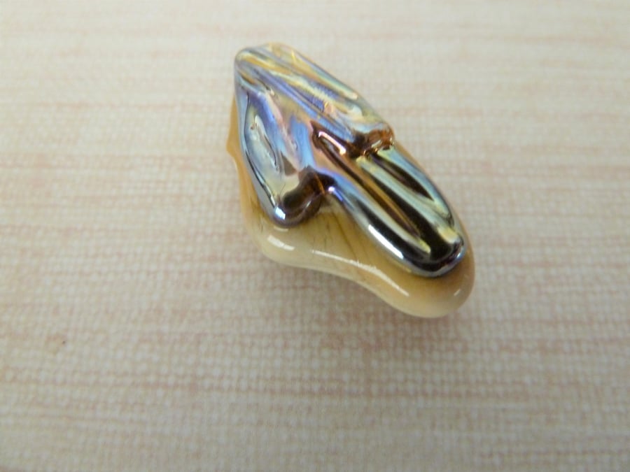 fairy wing handmade lampwork glass beads