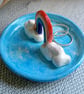 Rainbow and cloud trinket dish  - Image 2