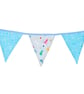 Blue Bunnies Design Bunting. Bunny Garland, Nurseries, Children's Bedroom