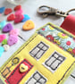 Little House Applique Keyring - Image 2