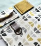 Geometry Print Crochet Hook Roll - Image 3