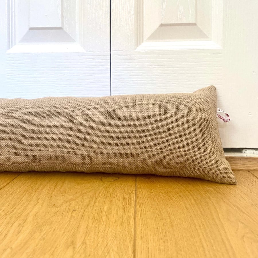 Draft excluder UK, heavy and custom length, door and window draught stopper