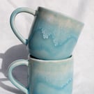 Handmade Ceramic Ocean Mug