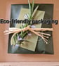Alice in Wonderland Ornament: Upcycled Book Page & Origami Roses - Image 3