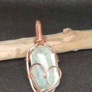 Green Sardonyx pendant 