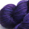 Stroke of Midnight - DK Superwash Bluefaced Leicester yarn