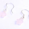  Rose Quartz Mini Stars Earrings