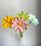 Hand-Crocheted Cosmos Flower – Unique Handmade Decor Gift