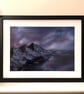 Troubled Sky Fine Art Giclée Print – Colourful Mountain Landscape - Image 1