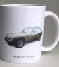 MGB GT V8 1975 (Green) - 11oz Ceramic Mug - Single, Pair or Set of Four - Image 2