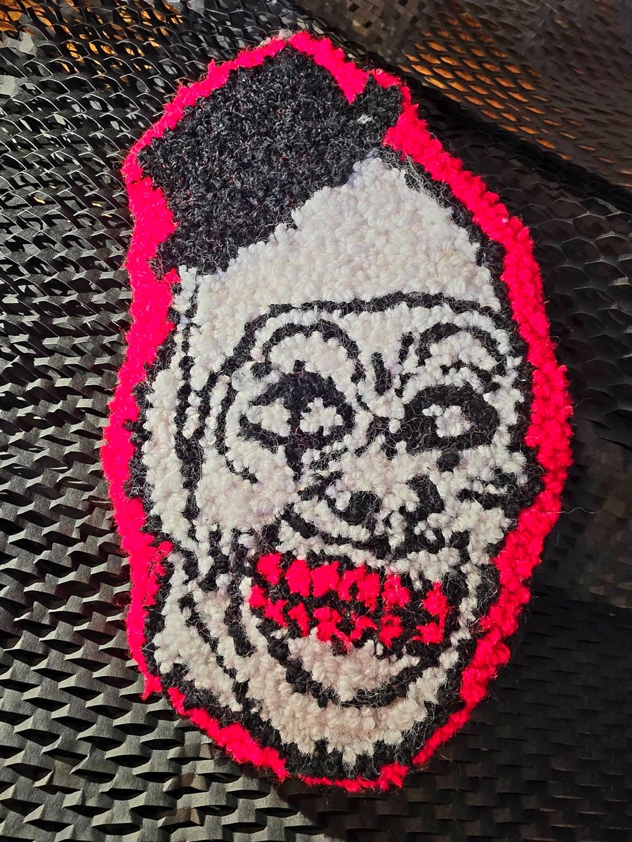  Clown Horror Desk Rug  Wall hanging 