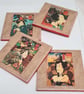 Ceramic Japanese Coasters x 4 - Image 3