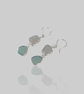 Ocean Beach Sea Glass Earrings  - Image 1