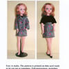 Sindy Sewing Pattern for 1960'sJacket, T shirt and Skirt
