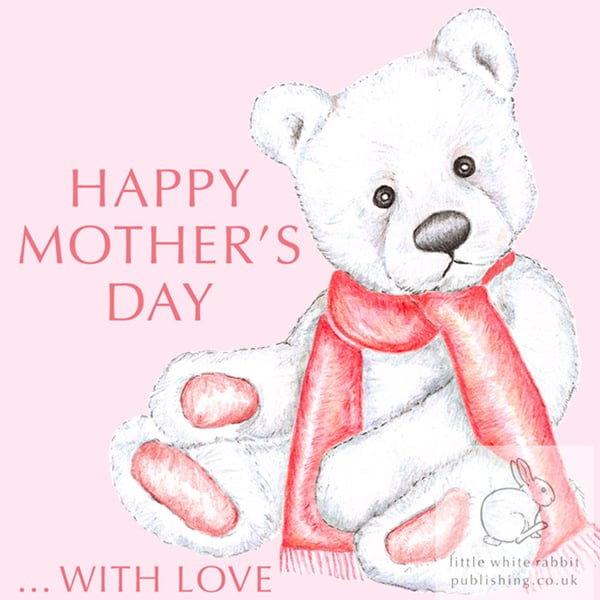 Chilly in Pink - Mother's Day Card