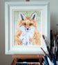 Fox. Original Painting - Image 2