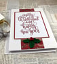 Christmas card - swirly text - Image 5