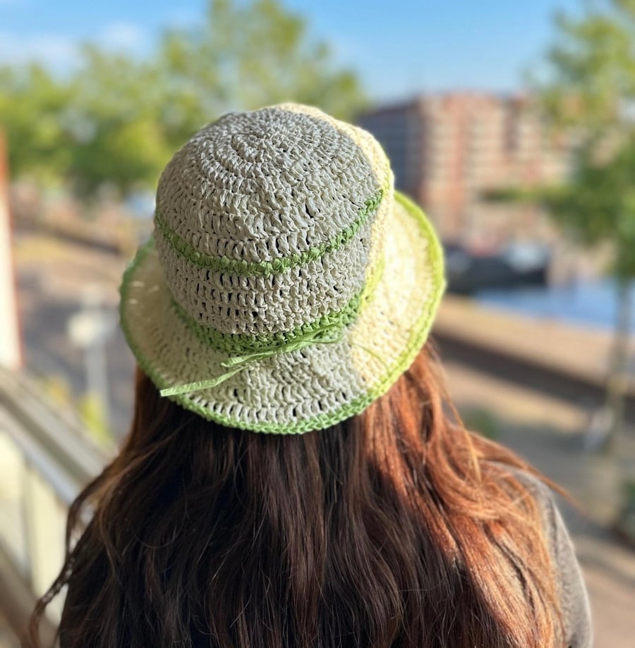 Bucket hat,summer hat,handmade hat