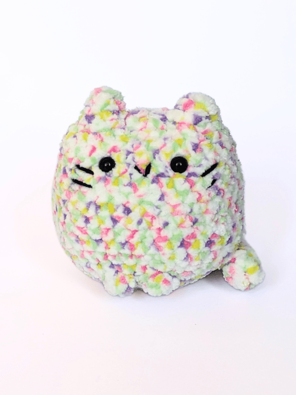 Cute crochet plushie Candy the pusheen Cat