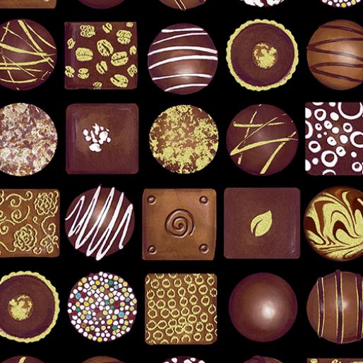 Chocolicious - Box of Chocolates - Benartex 