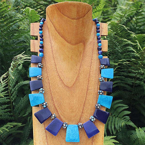 Vintage Blues Necklace